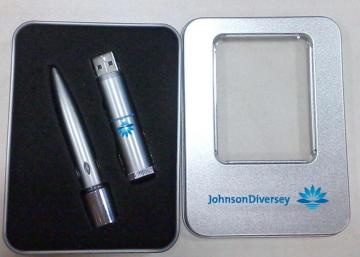 New Arrival! ! ! Crystal Pen USB Drive with 3 in 1 Function