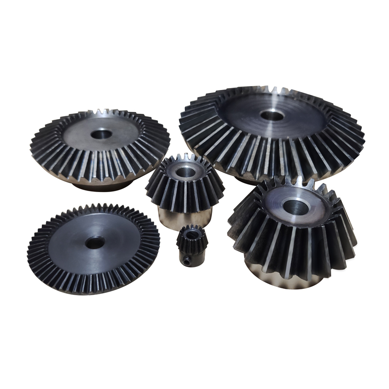 Direct Sale 45 Steel Quenched Bevel Gear 15 to 40 Teeth 90 Degree Drive