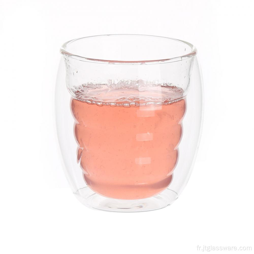 Verres à boire Tasses en verre personnalisées