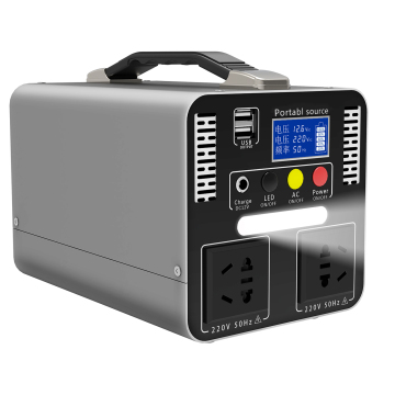 Dihe Portable Power Station with Solar Power Station 200W/300W - Golden Supplier Camping Power Solution