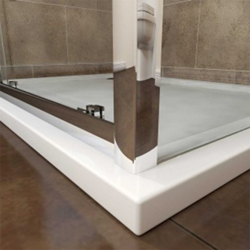 ​SALLY Chrome Framed Clear Glass Sliding Shower Door