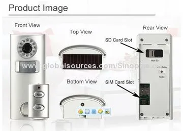 Smart GSM alarm system with smart sensors