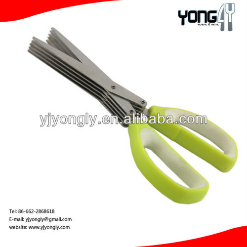 Stainless-Steel Multi-Blade Herb Scissors