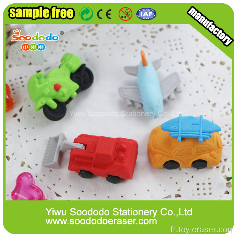 SOODODO Green Ali 3D en forme d&#39;animal Mini Erasers