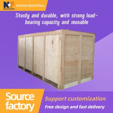 Strong Wooden Boxes for Heavy Equipment Transport