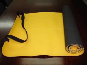 Yoga-Matten mit Riemchen, benutzerdefinierte aus Yoga-Matte