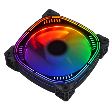 4PIN Mute 12CM Fan with PWM Temperature Control for Desktop PC Chassis Heat Dissipation