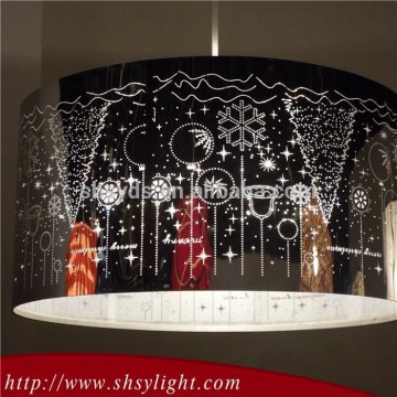 New style fashion design Plastic Pendant Lamp Shade