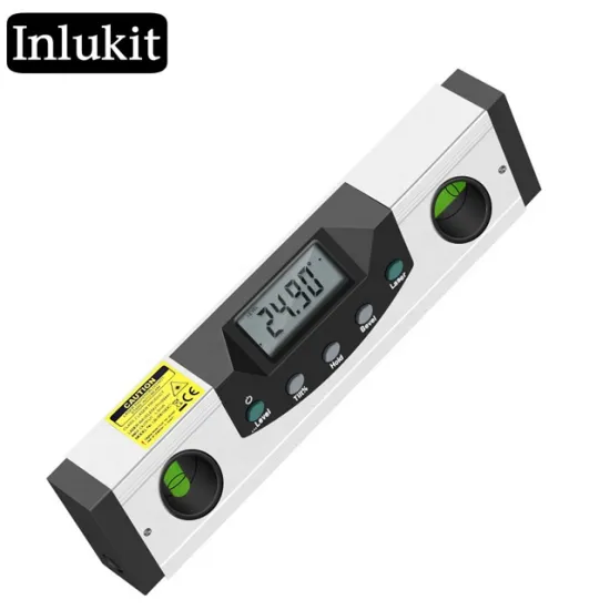 Professional Digital Display Laser Level with Magnetic Attachment and Infrared Technology for Precise 2-Line Angles