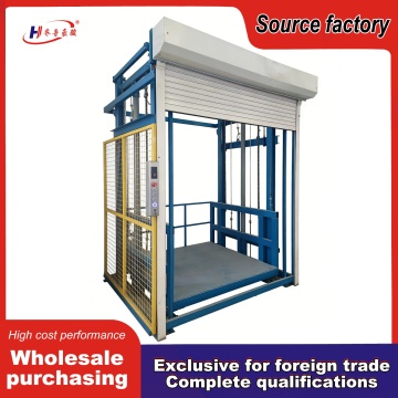 رافعة البضائع ذات الأسطوانة المزدوجة للنقل الثقيل