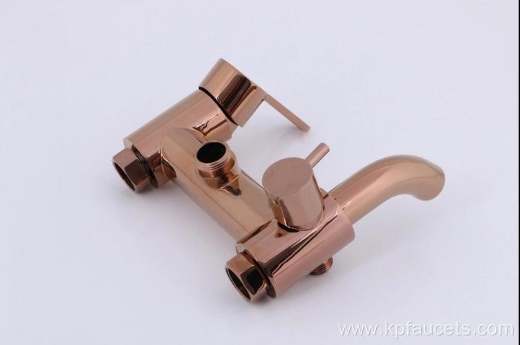 Reliably Sealing Perfect Quality Shower Set Rose Gold