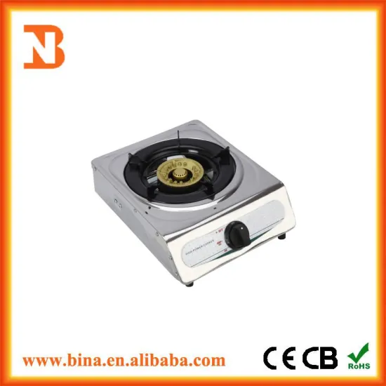 Table type Energy-efficient Stainless steel Single burner gas stove