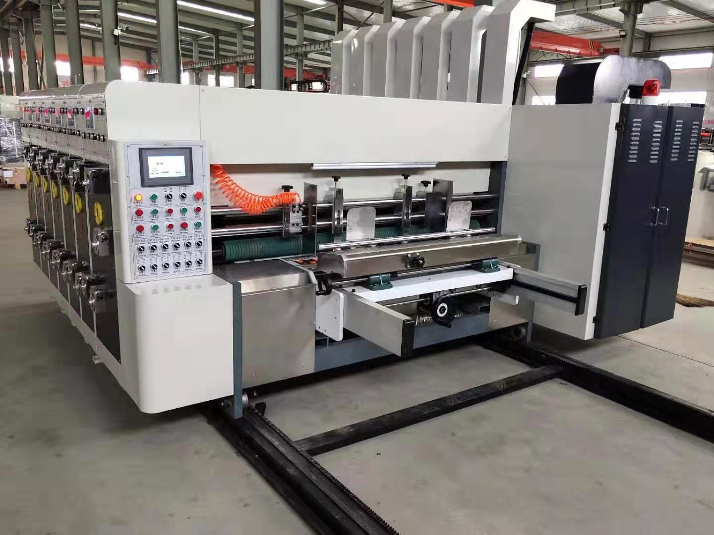 Automatic rs4 printer slotter die cutter machine