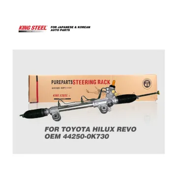 KINGSTEEL OEM 44250-0K730 China Suppliers LHD Power Steering Rack for TOYOTA HILUX REVO