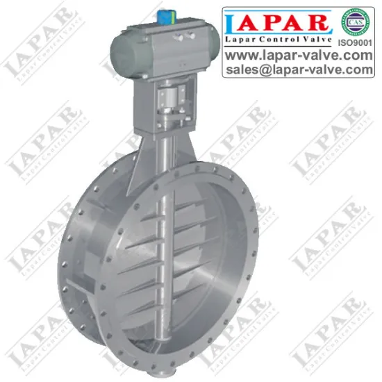 LPB17 series Aeration Butterfly Valve DN100~DN3000 for chemical, building materials, power station, glass industry