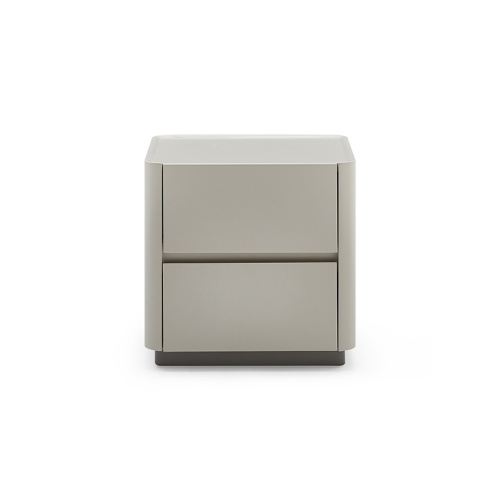 Solid Color Paint Bedside Table Gorgeous Gorgeous Solid Color Paint Bedside Tables Double Drawer Supplier