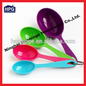 Factory Sale Hard Plastic Big Measuring Spoon 4 Capacity