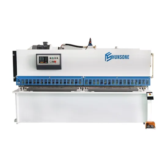HUNSONE Brand Hydraulic Shearing Machine for Steel Panel Cutting