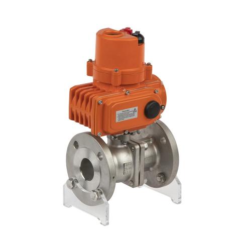 Electric Explosion-proof Electric 2way 2pc Flange Ball Valve