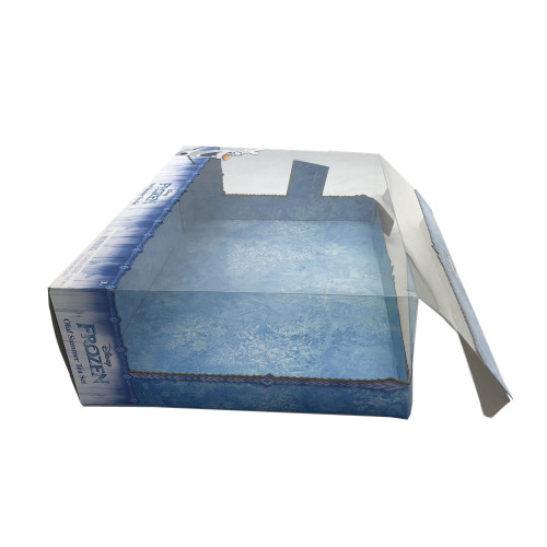 Paper toy packaging display window box