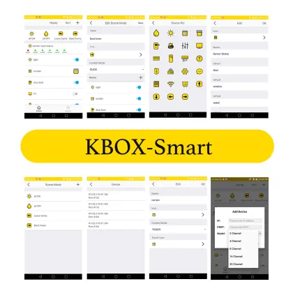 Kbox Android System Software for Loxone Smart Home Automation