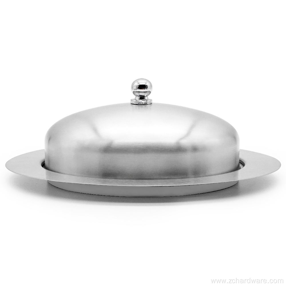 Durable Oval Shape Butter Keeper With Handle