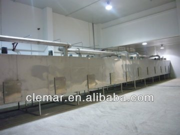Sweet potato mesh belt dryer