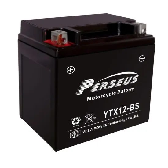 Sealed lead acid battery 12V 12Ah MF starting battery for Motorcycle