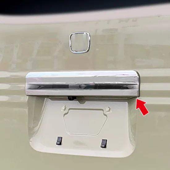 OEM ODM Chrome Trim for Honda N-Van Jj1/2 Tailgate License Plate