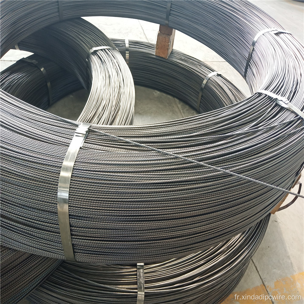 Fil d&#39;acier étiré à froid de 4.8MM 1670MPa PC Wire