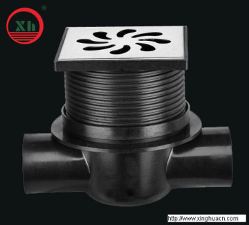2013 Hot Sale Hdpe The Horizontally Type Floor Drain 