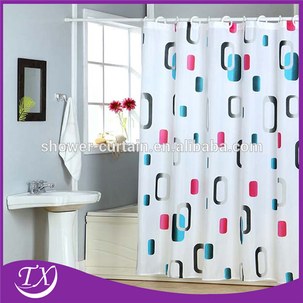 Hotel Hookless Shower Curtains Bathroom Shower Curtain, High Quality Hotel Hookless  Shower Curtains Bathroom Shower Curtain on