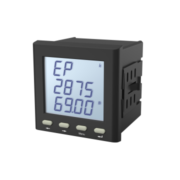 Panelmontering D/IR/O Harmonic THD LCD Energy Meter