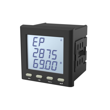 Panel Mount D/I-R/O Harmonic THD LCD Energy Meter