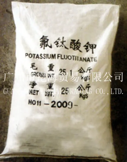 Potassium Fluotitanate / K2tif6 Fluorine Chemicals