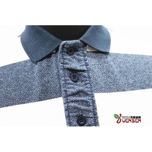 YD Wrinkle Placket Polo för män