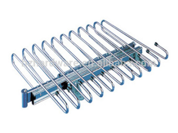 pull put trousers rack