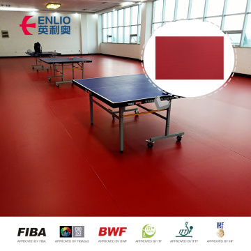Alite wirtschaftlicher Indoor-Superweben-Oberflächen-PVC-Tischtennis-Bodenbelag