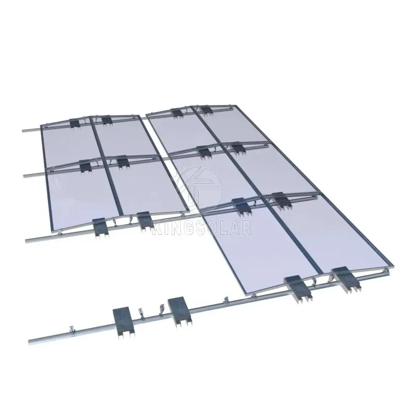 Flat Roof Ground Matrix Mounting System
