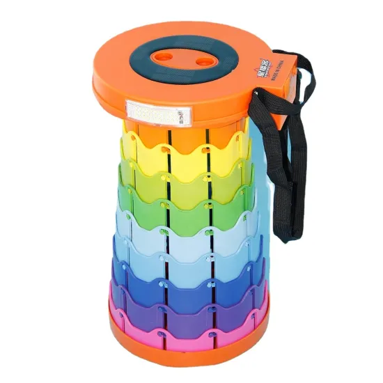 Ultralight Portable Telescopic Camping Stool for Travel and Outdoor Use