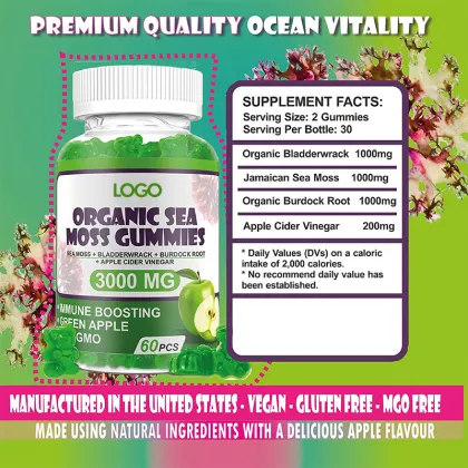 Immune Support Thyroid Health Sea Moss Gummies