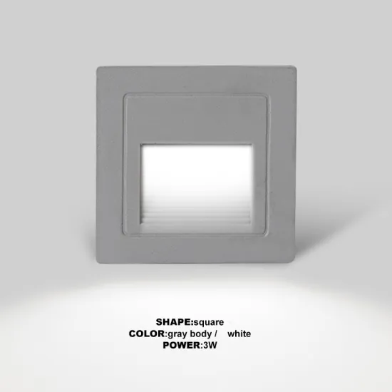 High Quality Square Waterproof LED Stair Step Light