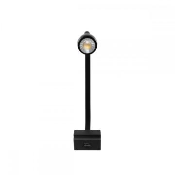 USB Recharge Warm Light LED Bed Reading Light