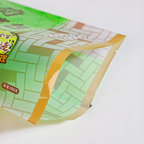 Bolsa para alimentos congelados con sello de tres lados