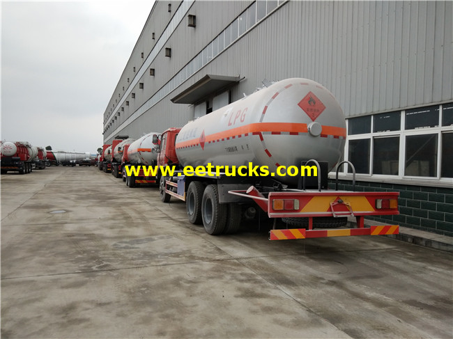 LPG Delivery Tank Truck