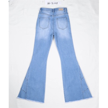 Hellblaue Damen Flare Jeans Großhandel