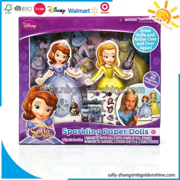 Sofia Sparkling Paper Dolls