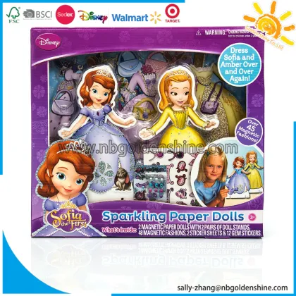 Sofia Sparkling Paper Dolls