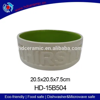 Simple & Classical ceramic dog & cat bowl, ceramic pey bowl, ceramic water & food bowl
