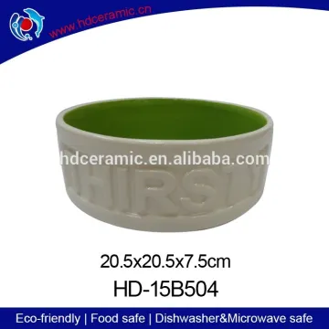 Simple & Classical ceramic dog & cat bowl, ceramic pey bowl, ceramic water & food bowl
